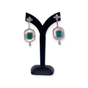 Emerald MOP Earring