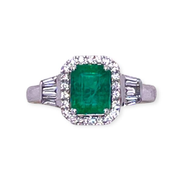 Emerald and diamond ring in gold, Oms milano, Harsh Khandelwal Jewellery